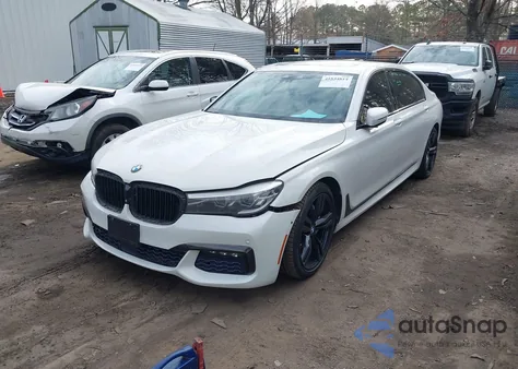 2016 BMW 740I from USA, damaged, VIN WBA7E2C52GG504003